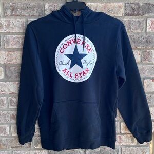 🍒💣 Converse black hoodie